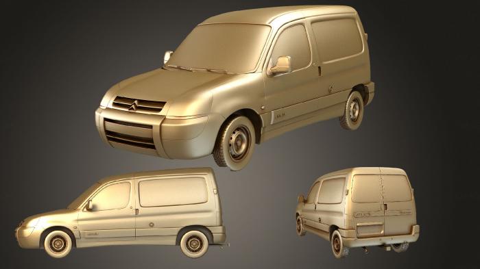 نموذج ثلاثي الأبعاد لآلة CNC السيارات والنقل سيتروين بيرلينجو
